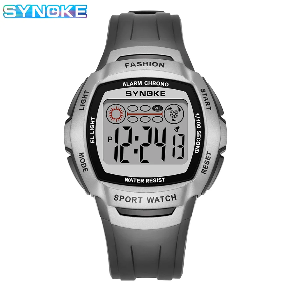 

SYNOKE Outdoor Sport Watch Men Digital 40MM Waterproof 50M Wristwatch Man Watches reloj hombre