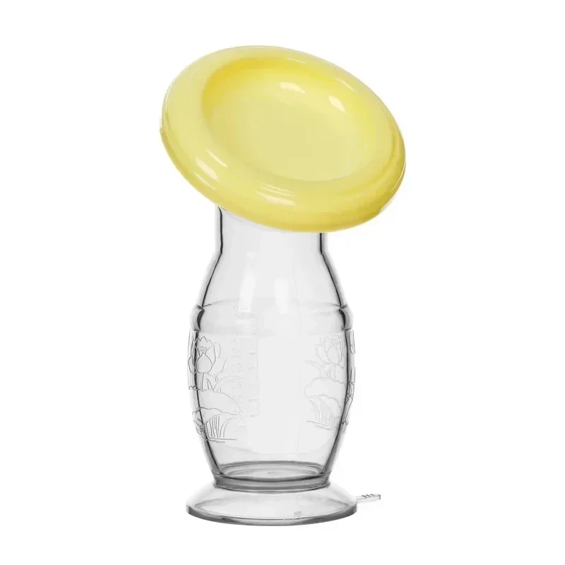 Silicone Sucker Manual Breast Pump Accessories Maternal Milk Collector Holder Baby Breastfeeding Bottle Puerperal Nursing Pump