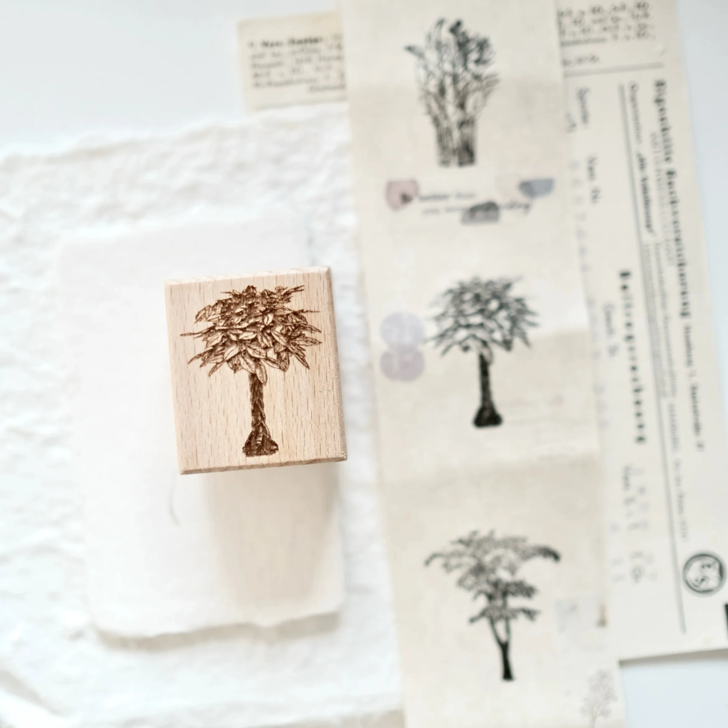 Vintage Happy Tree Holzstempel für DIY Scrapbooking Fotoalbum Kartenherstellung – Detail 7