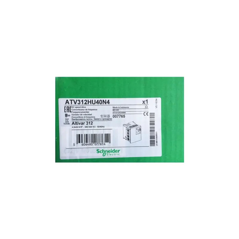 

New Original ATV312HU40N4 Variable Frequency Drive Inverter VFD Inverter ATV312HU40N4 Altivar
