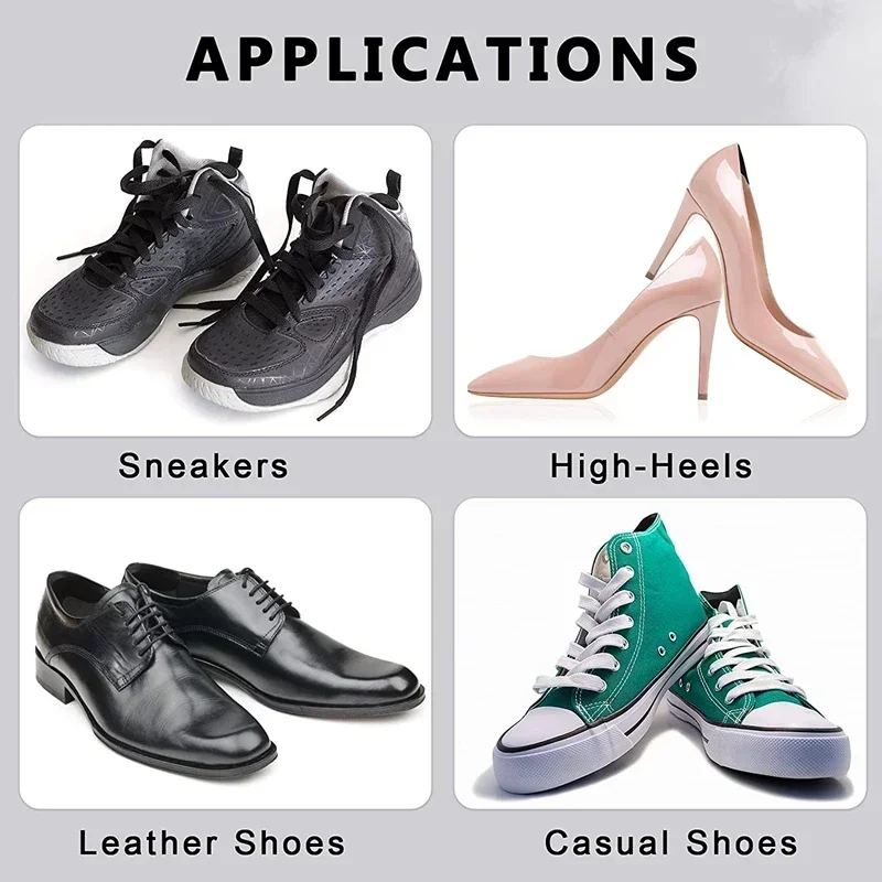 Insoles Heel Repair Sticky Shoes Hole Cobbler Sticker Back Sneaker Lined Anti-Wear Foot Care