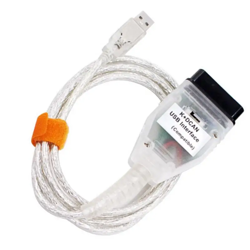 

Full Chips For BMW KDCAN KCAN K-Line With Switch OBDII Diagnostic Interface Cable For BMW Scanner With Drive Accessories