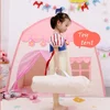 Children's Tent Indoor Outdoor Games Garden Tipi Princess Castle Folding Cubby Toys Tents Enfant Room House Teepee Playhouse 3