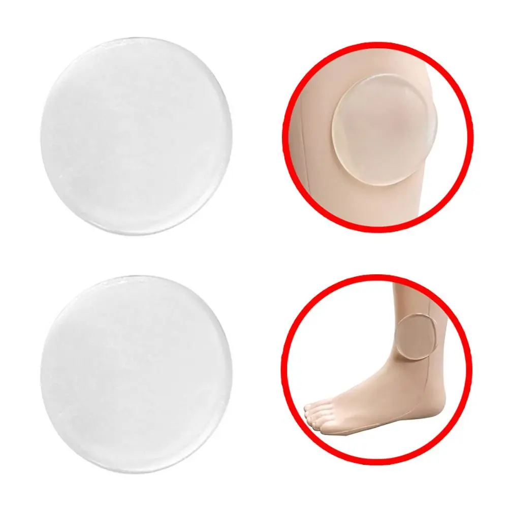 Ice Skating Ankle Gel Pads Durable Cushion Pads Skate Accessories Ankle Protector Brace Clear Unisex Protection Men