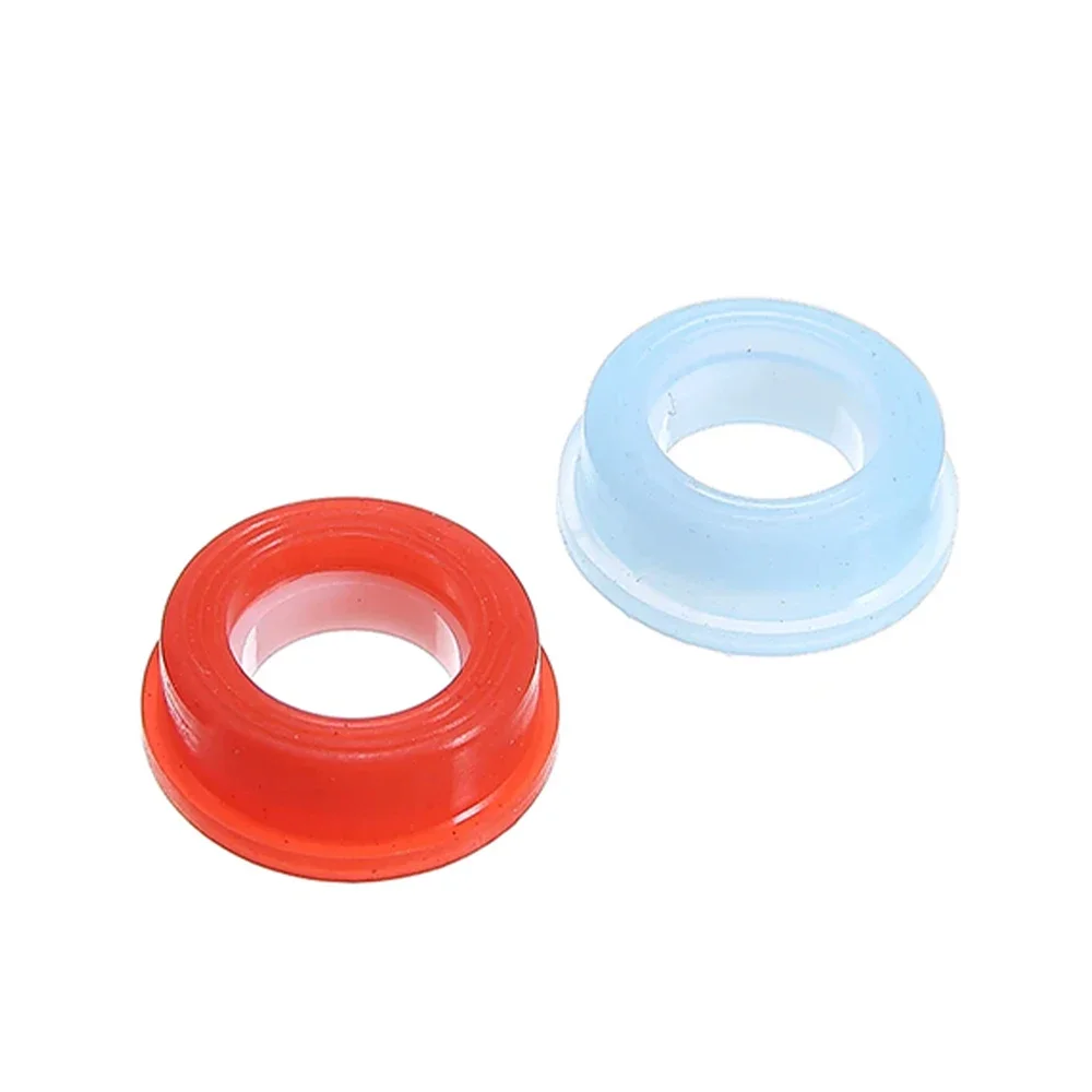 Ceramic Disc Silicon Washer Insert Turn Replacement 1/2" Valve Tap Valve O Ring Gasket Silicon Washer 6PCS/set