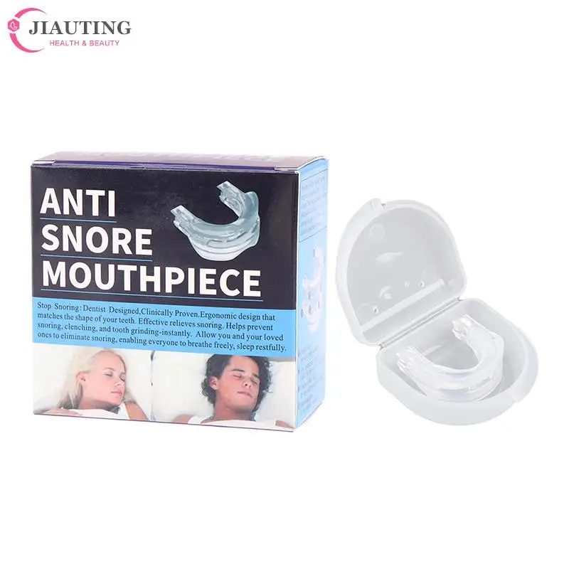 ADJUSTABLE ANTI SNORING Mouth Guard Piece Anti-Snore Sleep Apnea Teeth  Grinds.;- $13.46 - PicClick AU