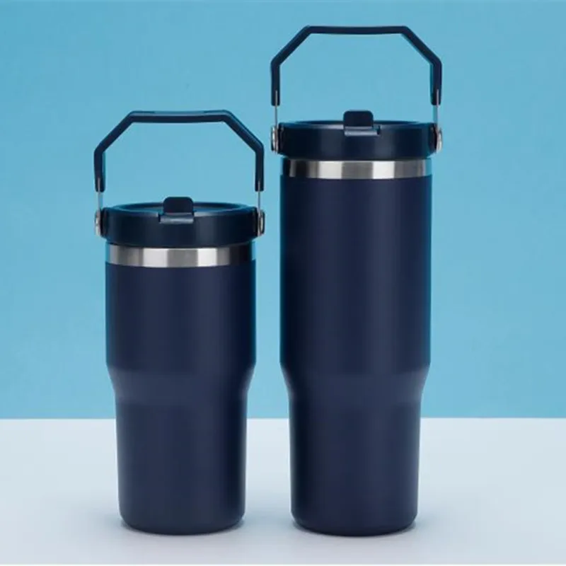Plan Stainless Steel Travel Mug Water Bottle Double Wall Vacuum Flask Thermal Tumbler 30Oz - 890Ml