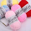Love-Cotton Knitting Wool for Baby, Children's Wool, Medium Fine Baby Cashmere Yarn, Crochet Thread, Milk Cotton, 50g 6