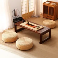 Straw Futon Cushion Tea Ceremony Home Ground Japanese Tatami Meditation Meditation Worship Mat Cattail Floor Cushion 1