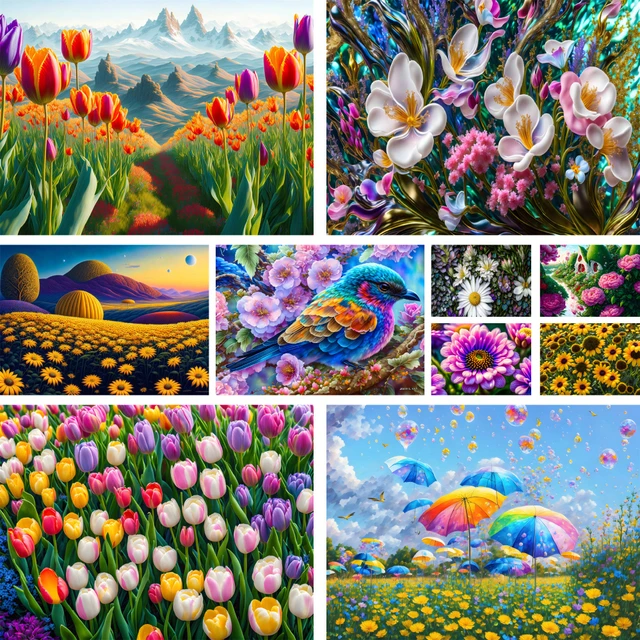 1pc Rolled Canvas-No Crease, DIY Acrylic Paint by Numbers for Adults  Clearance on Canvas, Paint by Numbers for Adults Acrylic Kits with Frame,  Paint by Numbers for Kids, Painting by Numbers for