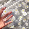 Daisy Flower Transparent Flamingo Travel Storage Bag Zipper Lock Waterproof Clothing Closet Underwear Sorting Bag 6