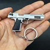 1:4 Alloy Desert Eagle Pistol Keychain Ring Fake Gun Detachable Assemble Toy Gun Shoulder Bag Accessories Christmas Gift 6