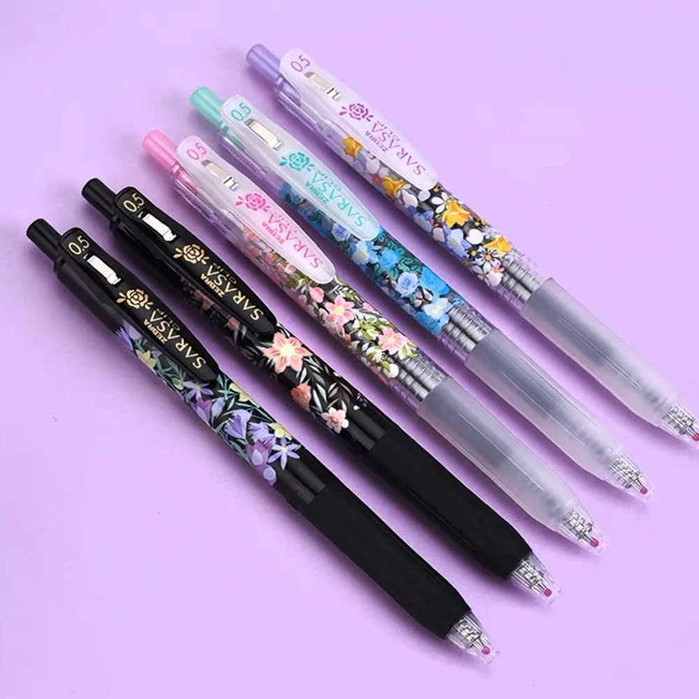 No.328　カスタムボールペン 1+5refill Japan ZEBRA Gel Pen Flower Limited 0.5mm JJ15