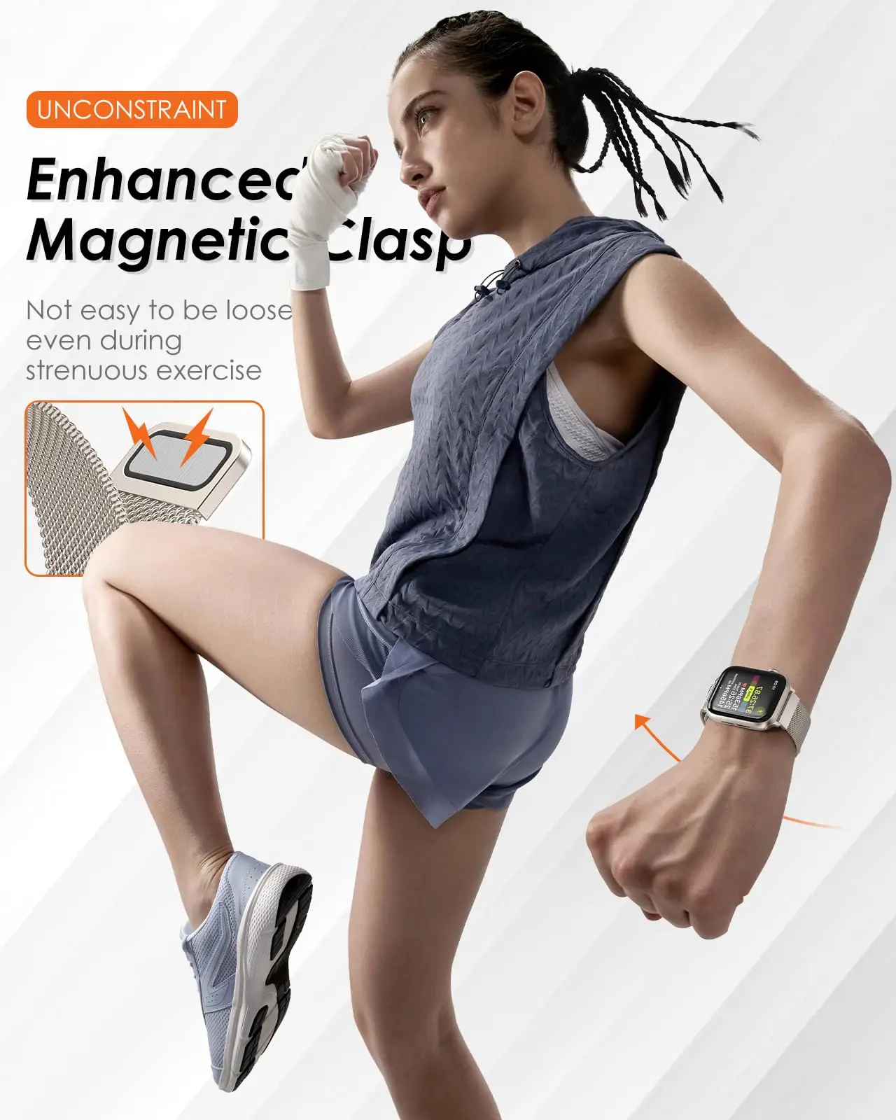 Elegant Milanese Loop Bracelet