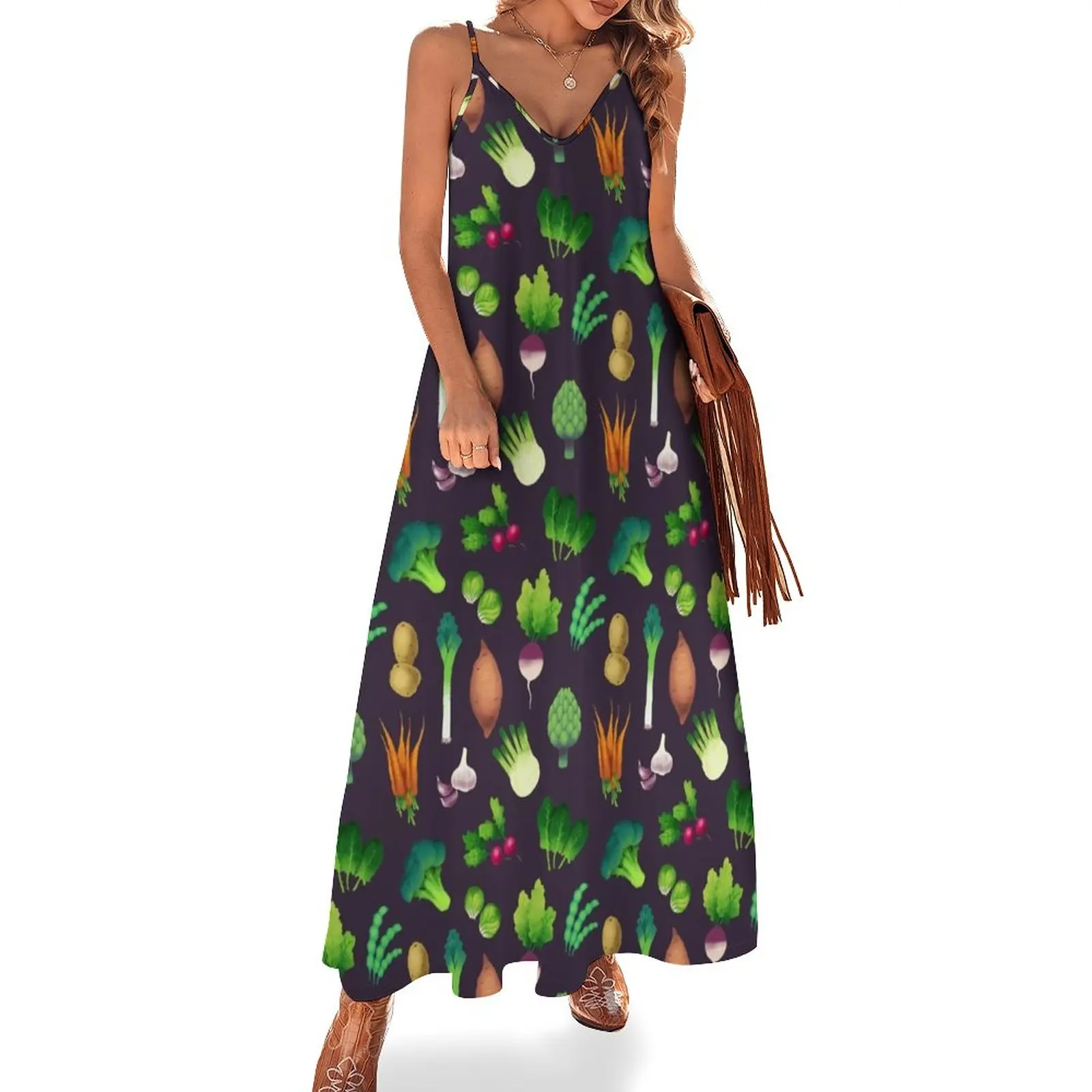 

New Farmers Market Sleeveless Dress Women's dresses dresses for official occasions summer dress woman 2023 trendy