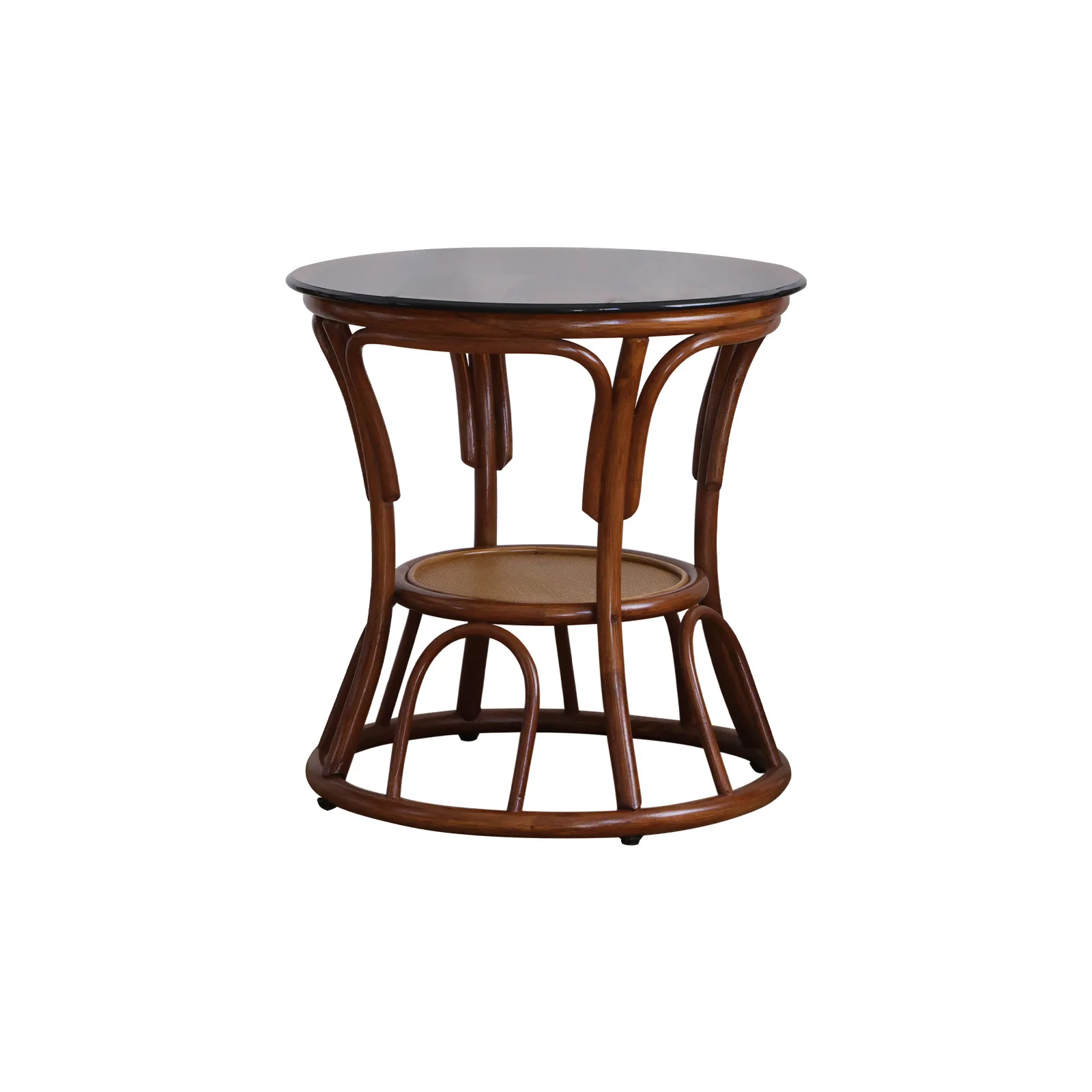 Natural Rattan Wicker Table Set Business Office Home Outdoor Real Rattan Backrest Chair Furniture Coffee Table Chair