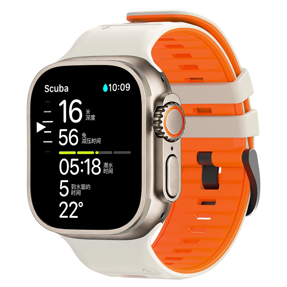 Breathable Silicone Bracelet Wrist Strap