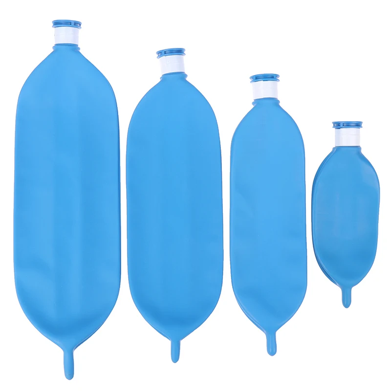 Anesthesia Breathing Tube 1Pc 0.5L 1L 2L 3L Anesthesia Ventilator Latex Airbag Breathing Bag Reservoir Bag Anesthesia Machine Respirator Air Sac