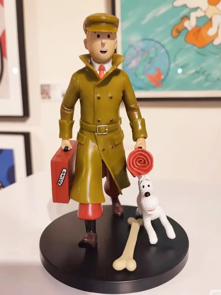 New Adventures Of Tintin Anime Figure Tintin And Snowy Action