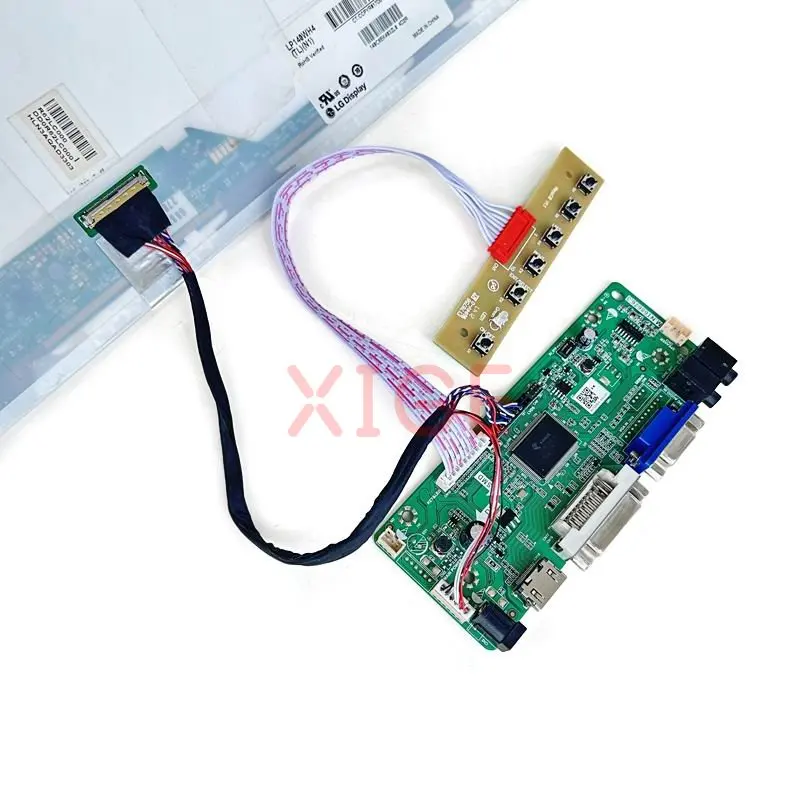 LP133WD2 N133FGE CLAA133UA01 13.3 LVDS 40  VGA + DVI WLED 1600*900 LCD ȭ, M.NT68676  Ʈѷ ī ŰƮ