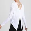 Women's Sports Wear For Fitness Running Jogging Seamless Long Sleeve Gym Woman Sport Shirt Yoga Top Female Workout Tops T-shirt 1