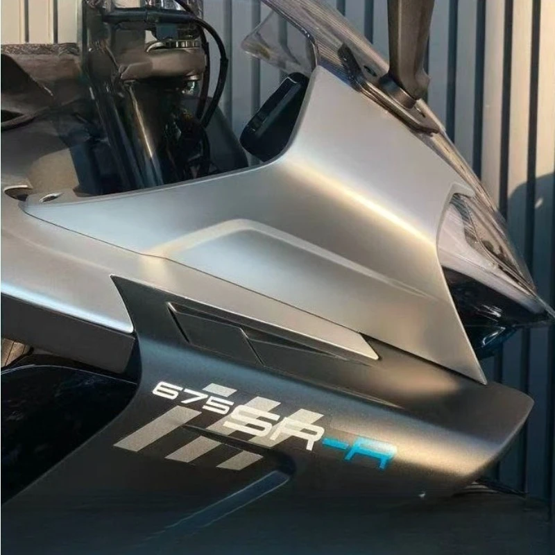 CFMOTO 675SS 헤드라이트 가드 쉘 가드 플레이트 플라스틱 부품 에어 디플렉터 액세서리 675SR-R CF650-10