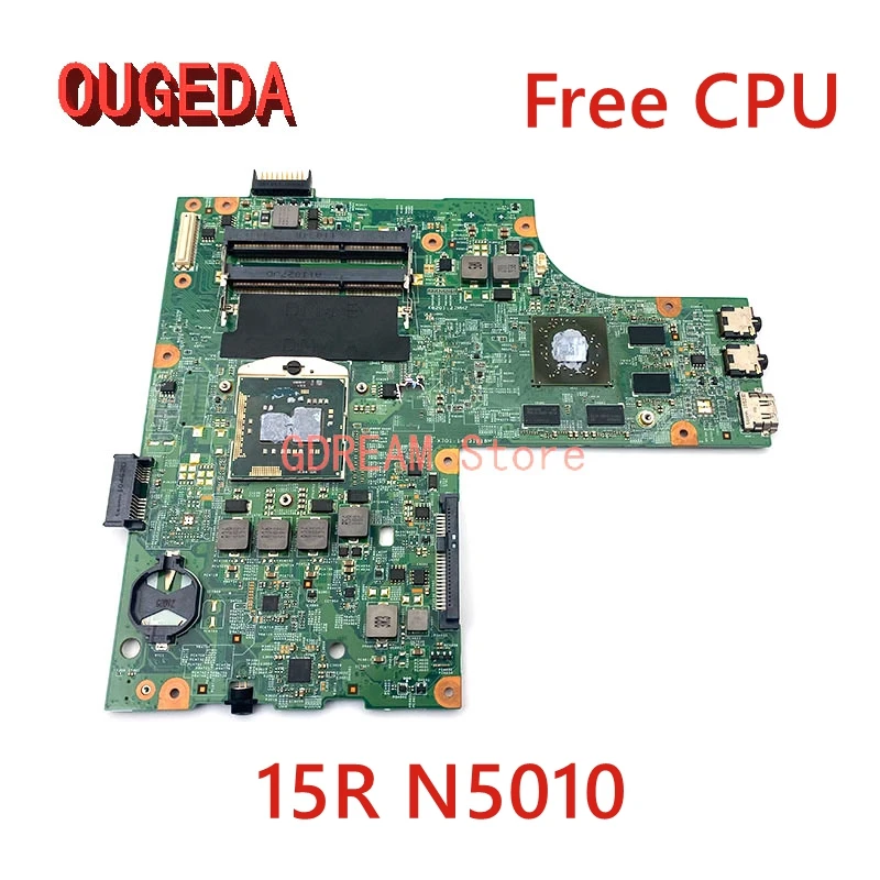 

OUGEDA CN-052F31 052F31 52F31 48.4HH01.011 Main Board For Dell Insprion 15R N5010 Laptop Motherboard HM57 HD5650 DDR3 full test