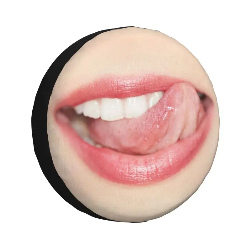 

Sexy Mouth And Tongue Teeh Spare Tire Cover for Toyota Mitsubishi Suzuki Jeep RV SUV 4WD 4x4 Car Wheel Protector Covers
