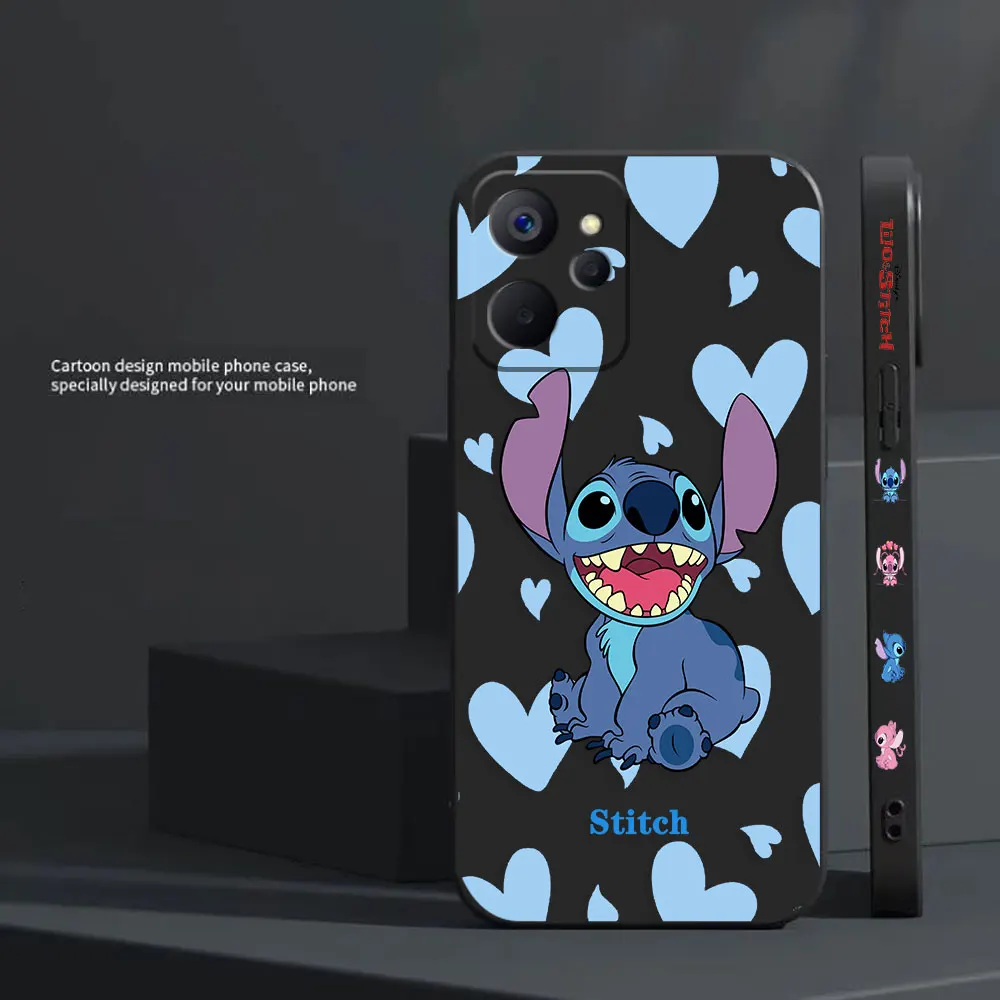 Funda para Realme GT Neo 3 Oficial de Disney Angel & Stitch Beso - Lilo &  Stitch