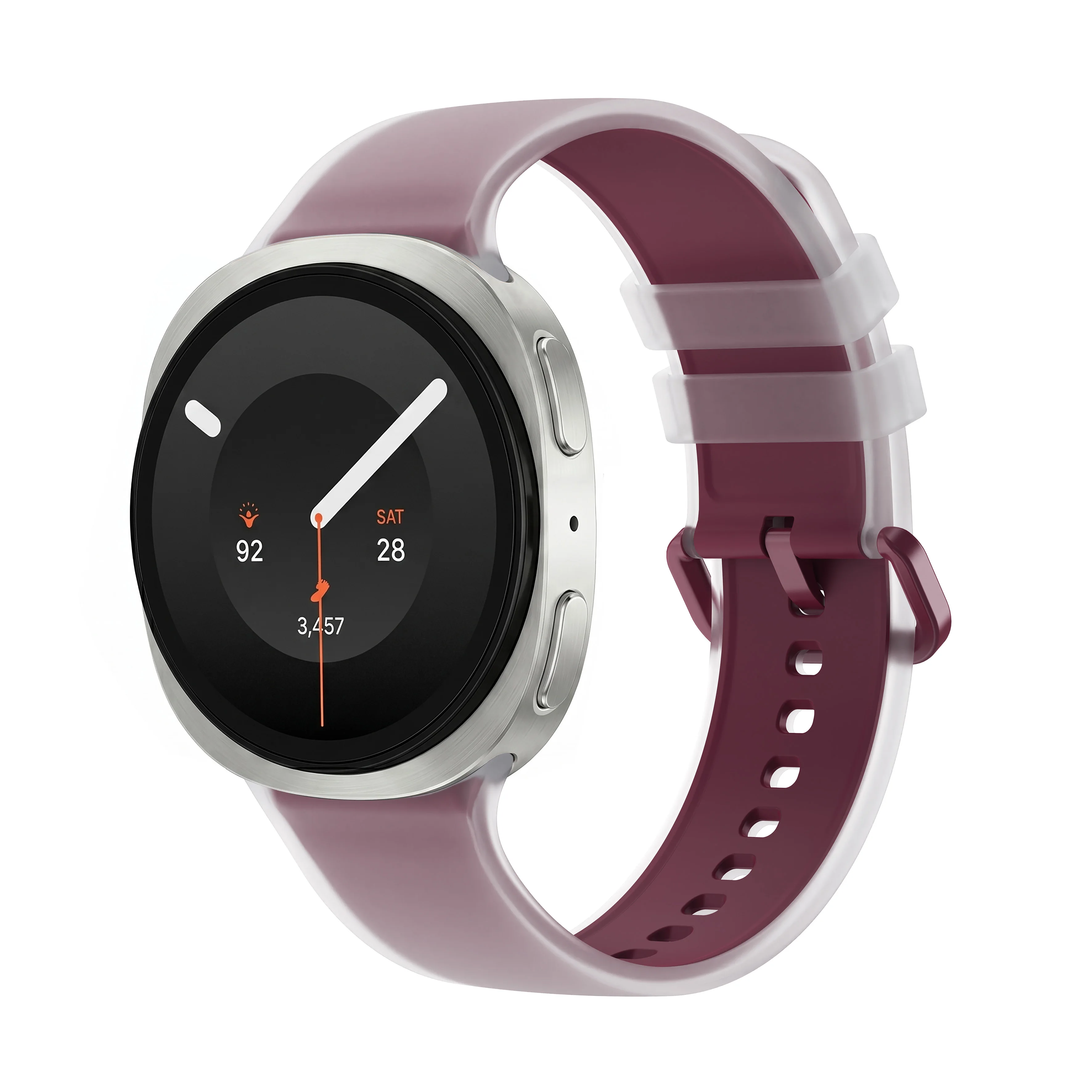 Premium Silicone Sport Band for Smartwatch - Adjustable and Durable Strap