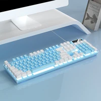 YINDIAO K500 Wired  Keyboard Gaming  Laptop Desktops PC Computer Office Accessories Low Profile Gamer Keyboards With Numpad