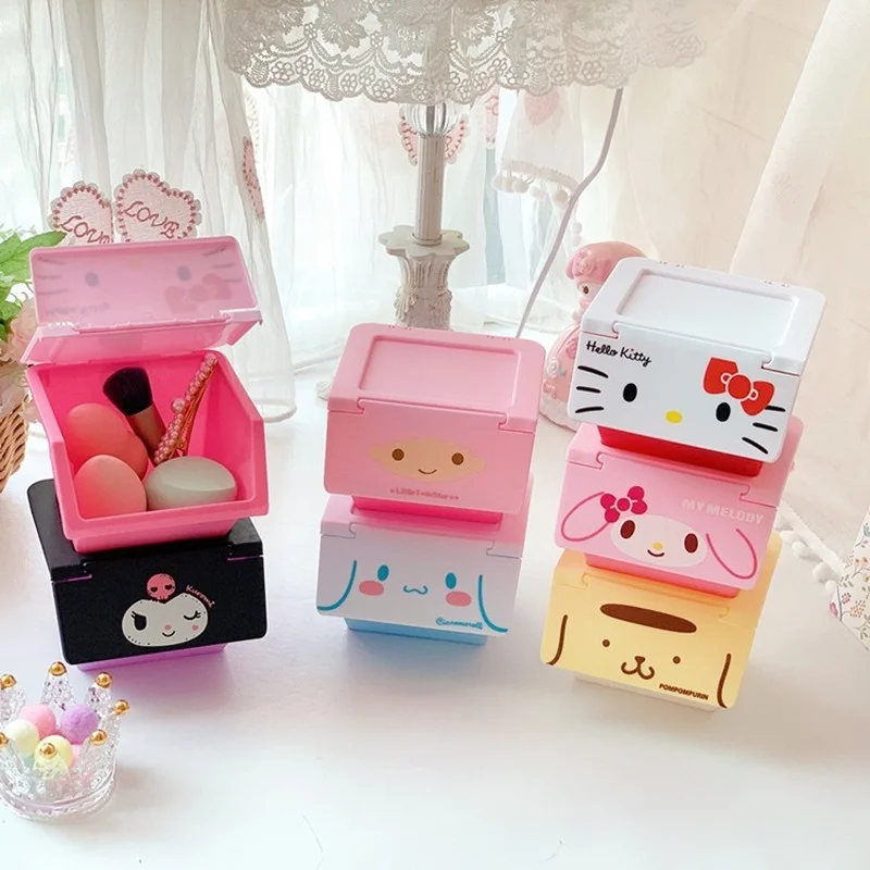 Hello Kitty Makeup & Dessert Multi-Storage Drawer Chest