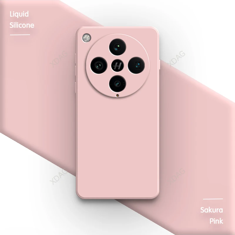 Premium Shockproof Liquid Silicone Back Cover with Camera Lens Protection
