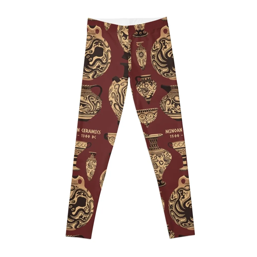 

Late Minoan Ceramics Leggings Sweatpants sports shirts gym high waist Womens Leggings