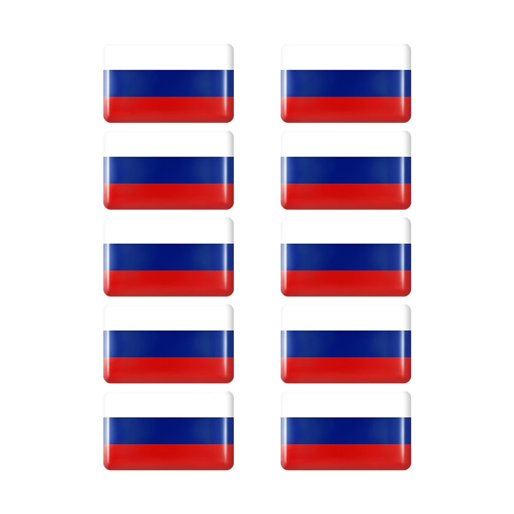 10pcs Epoxy Sweden Flags Sticker Car Interior Decoration Decal for VOLVO S40 S60 S80 S90 XC40 XC60 XC70 XC90 V40 V60 V70 Badge