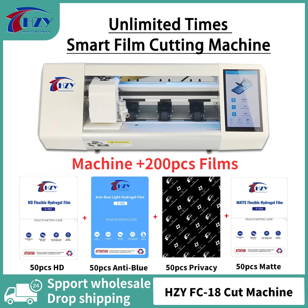 

Unlimited Cuts Hydrogel TPU Film Cutting Machine Phone Screen Protector Plotter For Devia Sunshine SS-057 SS-057A Skins Movies