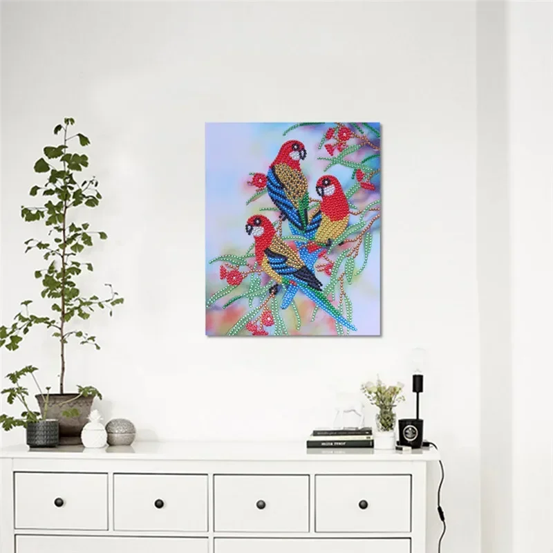 Special Shaped Rhinestone Drill 5D DIY Diamond Painting "Birds " Animals 3D DIY Embroidery Cross Stitch 5D Home Decor Gift