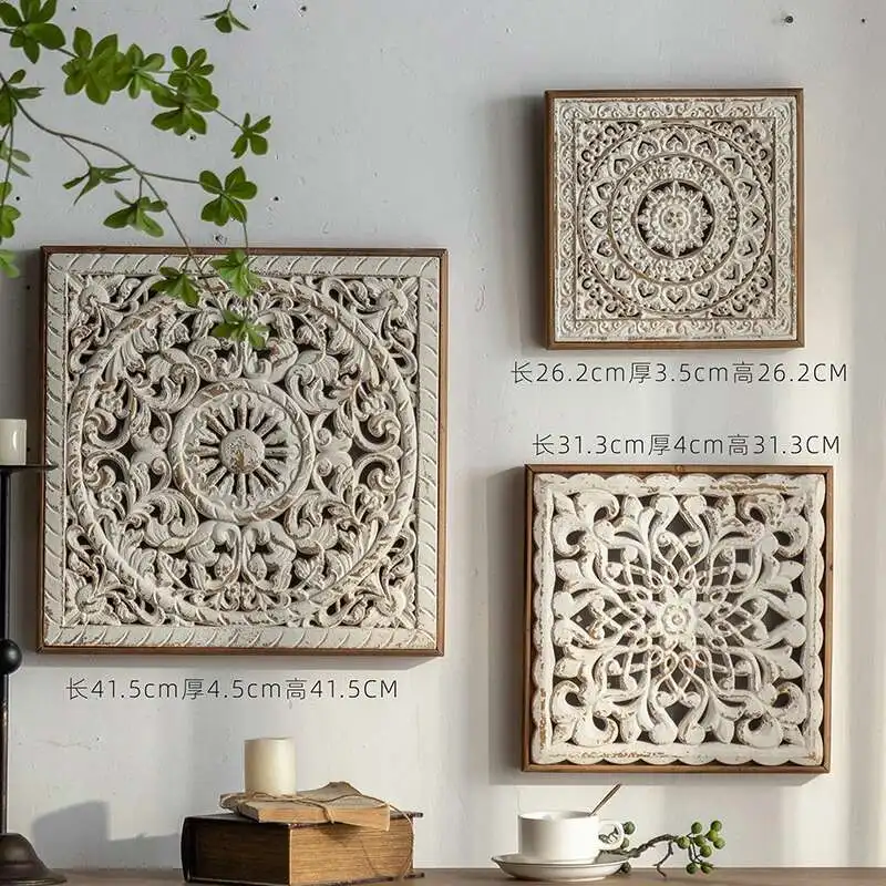 שולחן קונסולה מעץ מוצק צרפתי, רהיטי בית, שולחן קונסולה רטרו ישן למסדרון, קישוט אמנותי לפנים של שולחן הכניסה והמסדרון