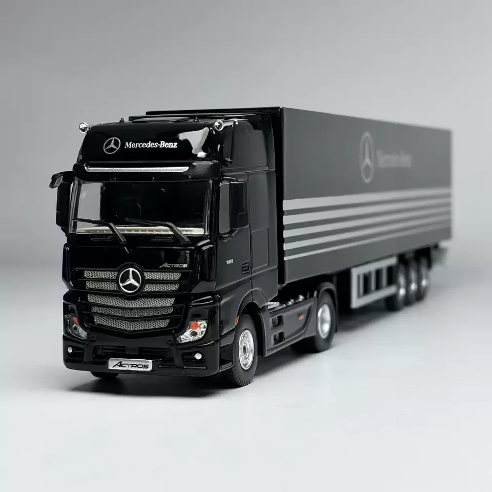 Diecast TimeMicro Perka TM 1:64 Scale Mercedes-Benz Actros Trailer