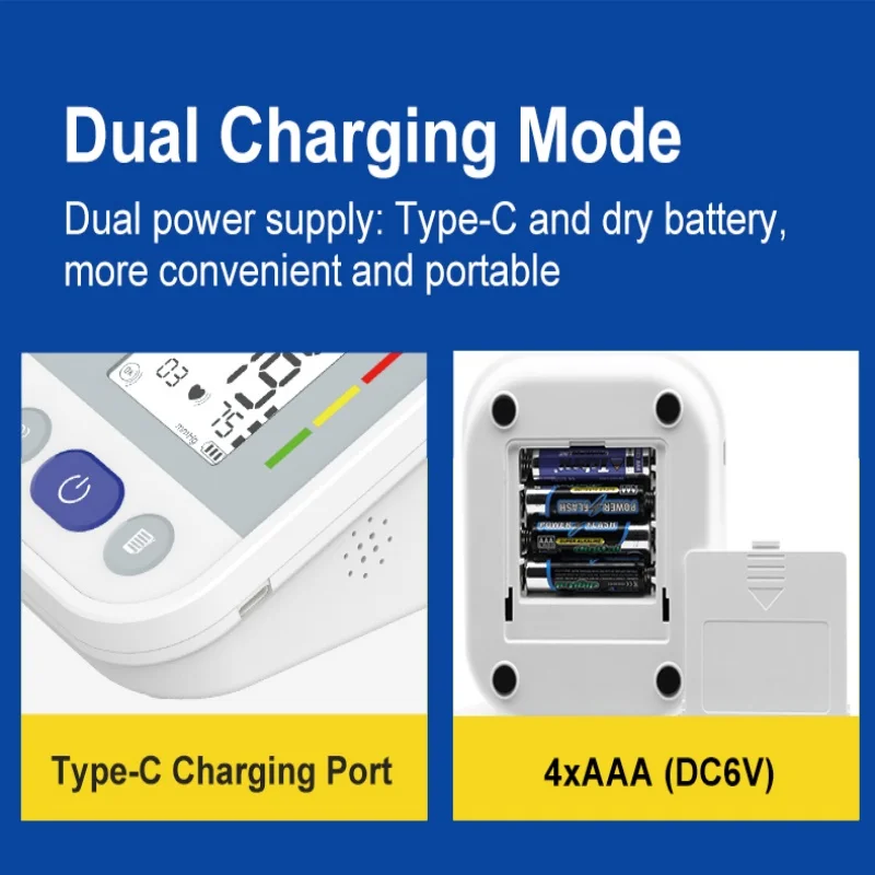 Electronic Blood Pressure Monitor for Home Use
