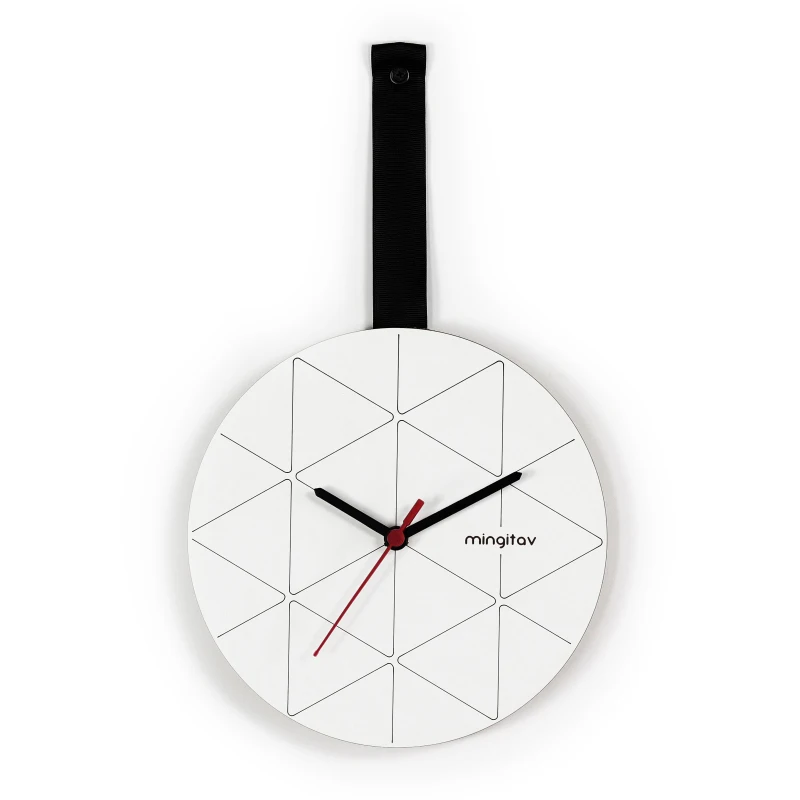 Minuet Wall Clock Black Style