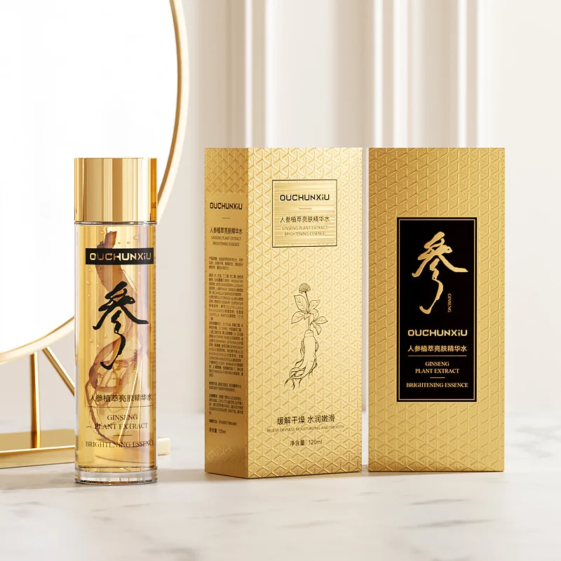 

Ginseng Water Essence 120ML Firming Moisturizing Repairing Anti-Aging Brighten Whitening Serums skin care products 1pcs