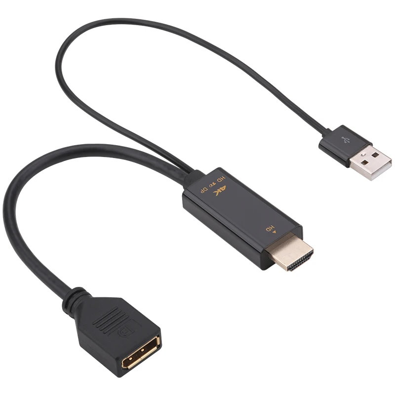 Adattatore HDMI A DisplayPort 4K@60Hz - Convertitore Con Alimentazione USB Per Xbox, PS4, Nintendo Switch - Foto 7