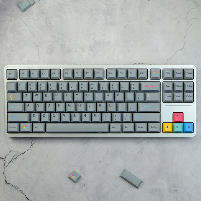 Gmk-メカニカルキーボード用の昇華型キーボードキャップ,2つのキー 