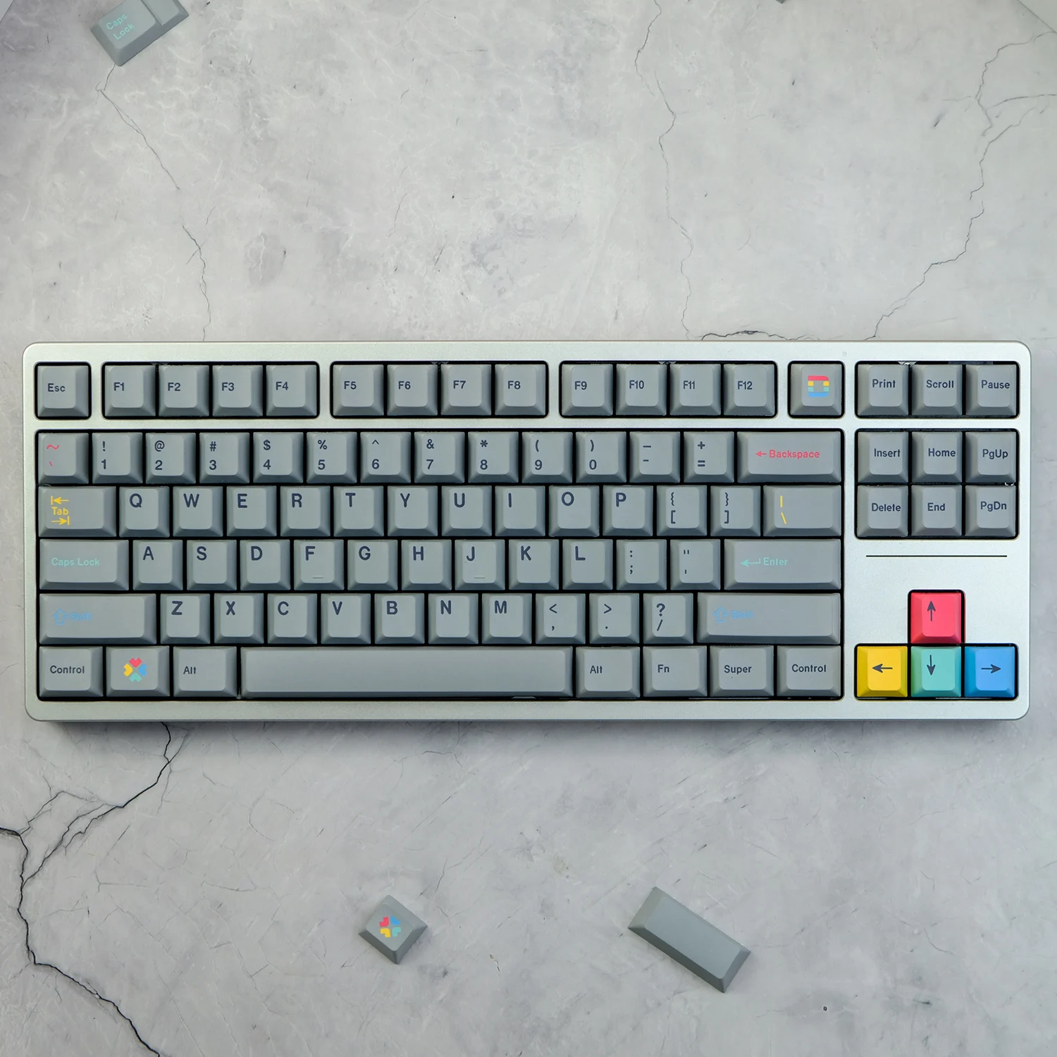 Gmk Dualshot r2 Keycaps Inglês Cereja Perfil Pbt 5-lado Corante Sublimação Teclado Mecânico Keycap para mx Switch 61 61 75 87