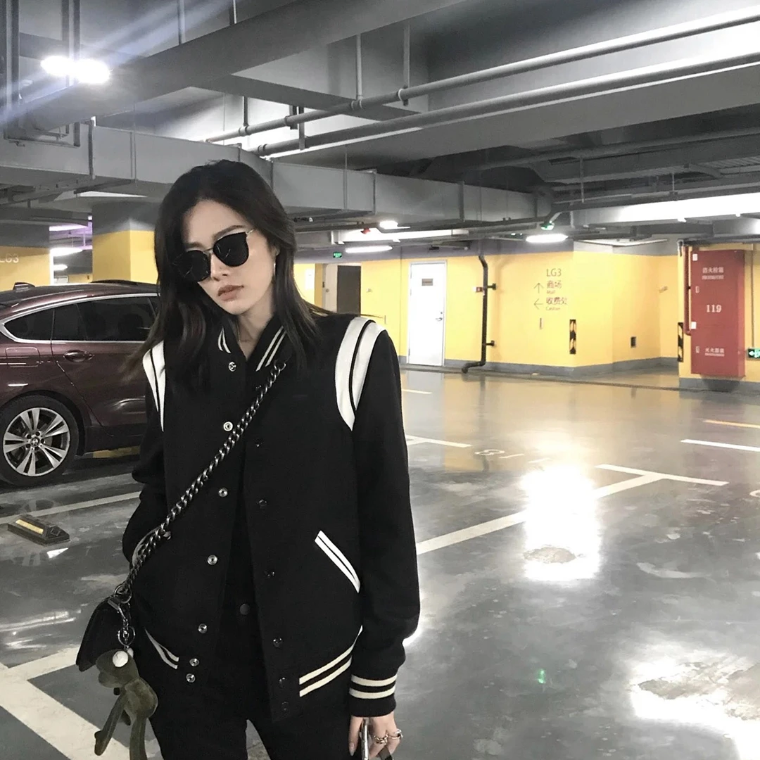 

2023 New men and women couples casual sports fashion stand-up collar wool double-sided woolen Jacket jacket