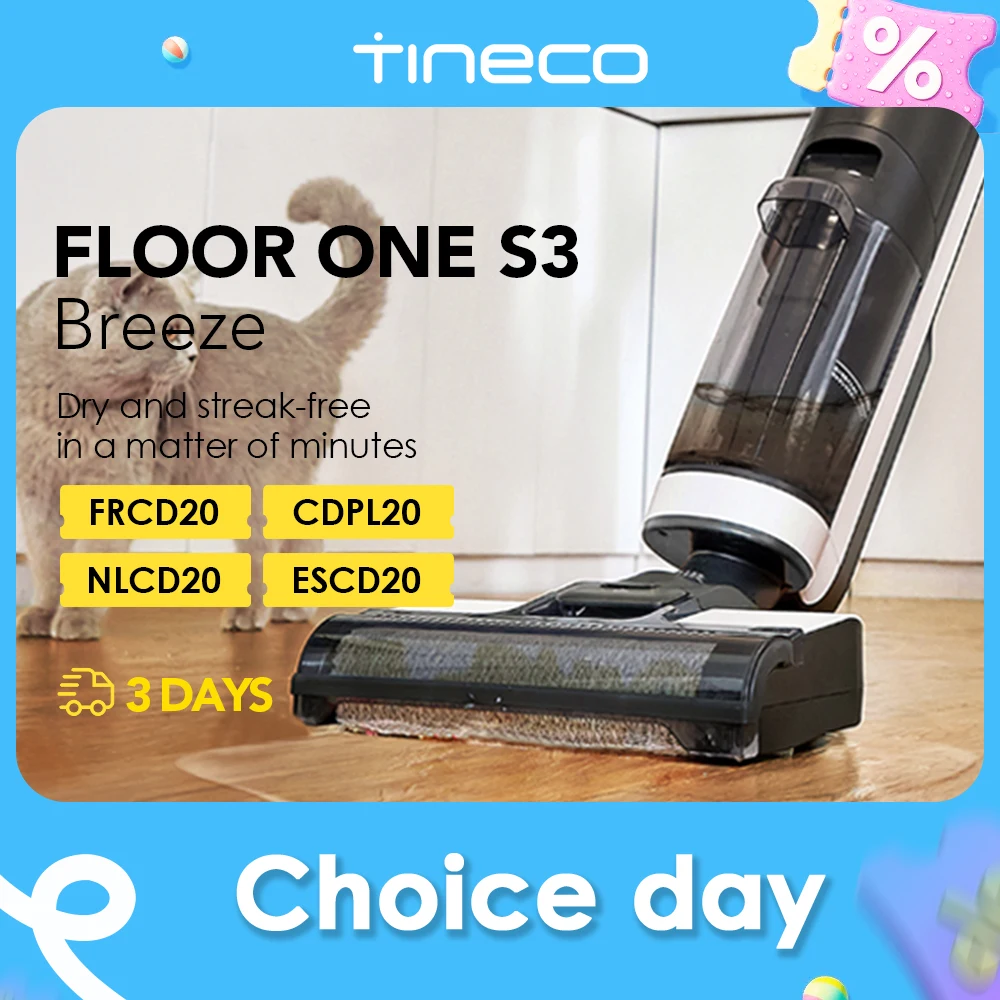 Tineco Floor One S3 Breeze Vacuum cleaner Floor Washer