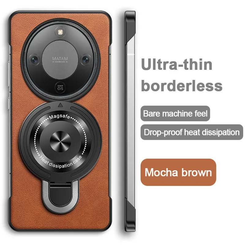 حافظة لهاتف Honor X9D حامل مغناطيسي بدون إطار من ج...