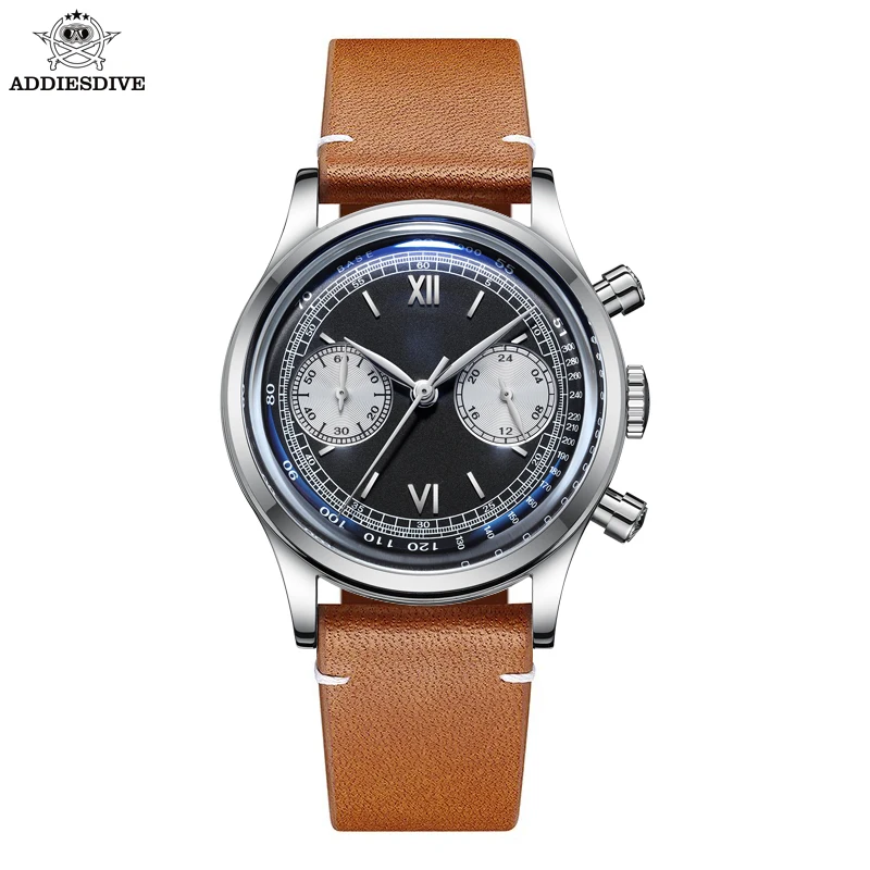 

ADDIESDIVE Multifunctional Men Watch 100m Waterproof Fashion 24 Hour Vintage Relogios Masculino Chronograph Quartz Watches