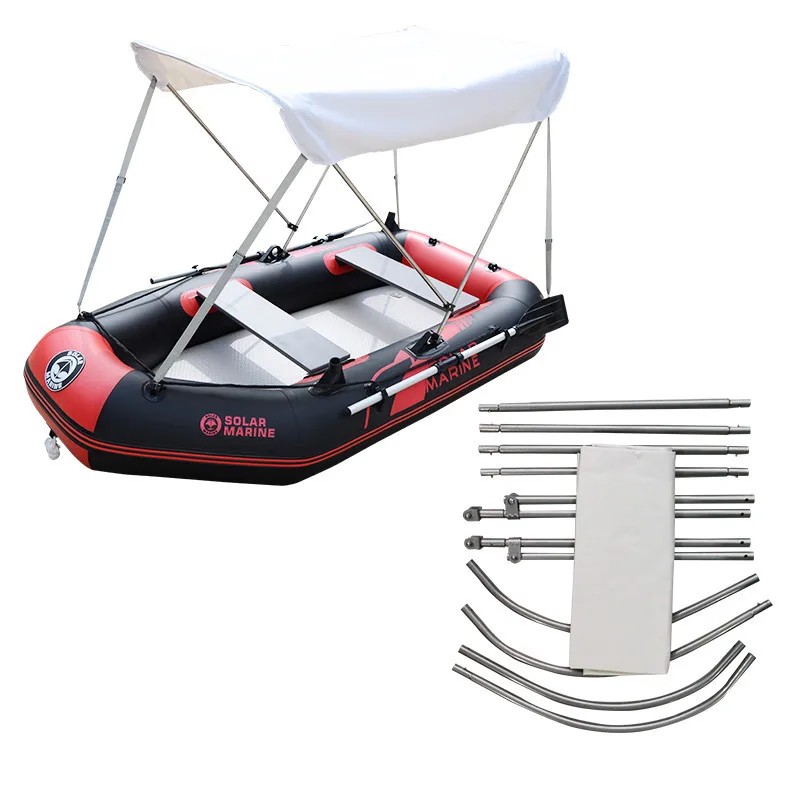 Fishing Boat Awning Tent, Water Sun Proof, UV Protection Canopy, Sun Shade Shelter from the Rain for Canoe Kayak